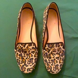 Kate Spade Leopard Loafers